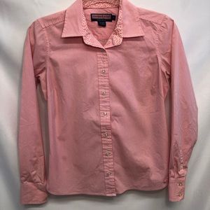 Vineyard Vines Pink Gingham Button Down Shirt